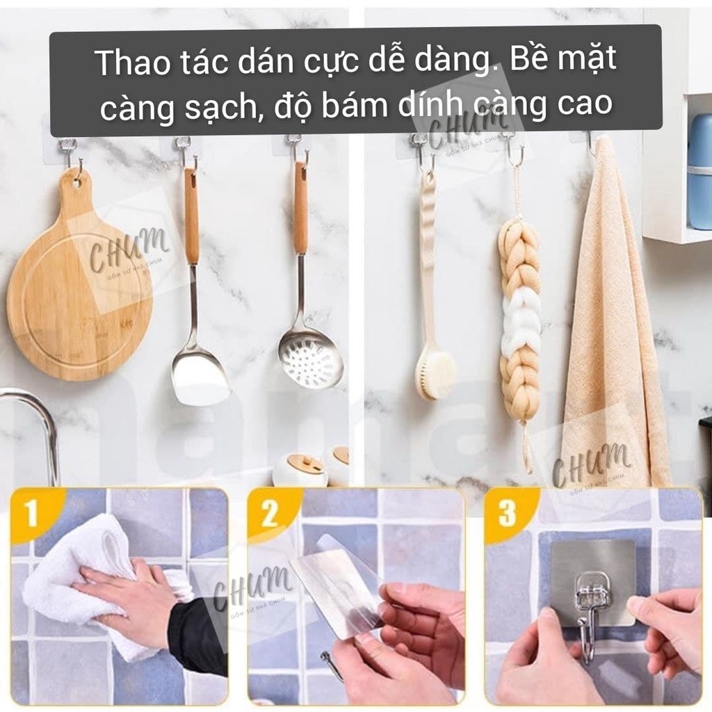 móc dán tường siêu chắc