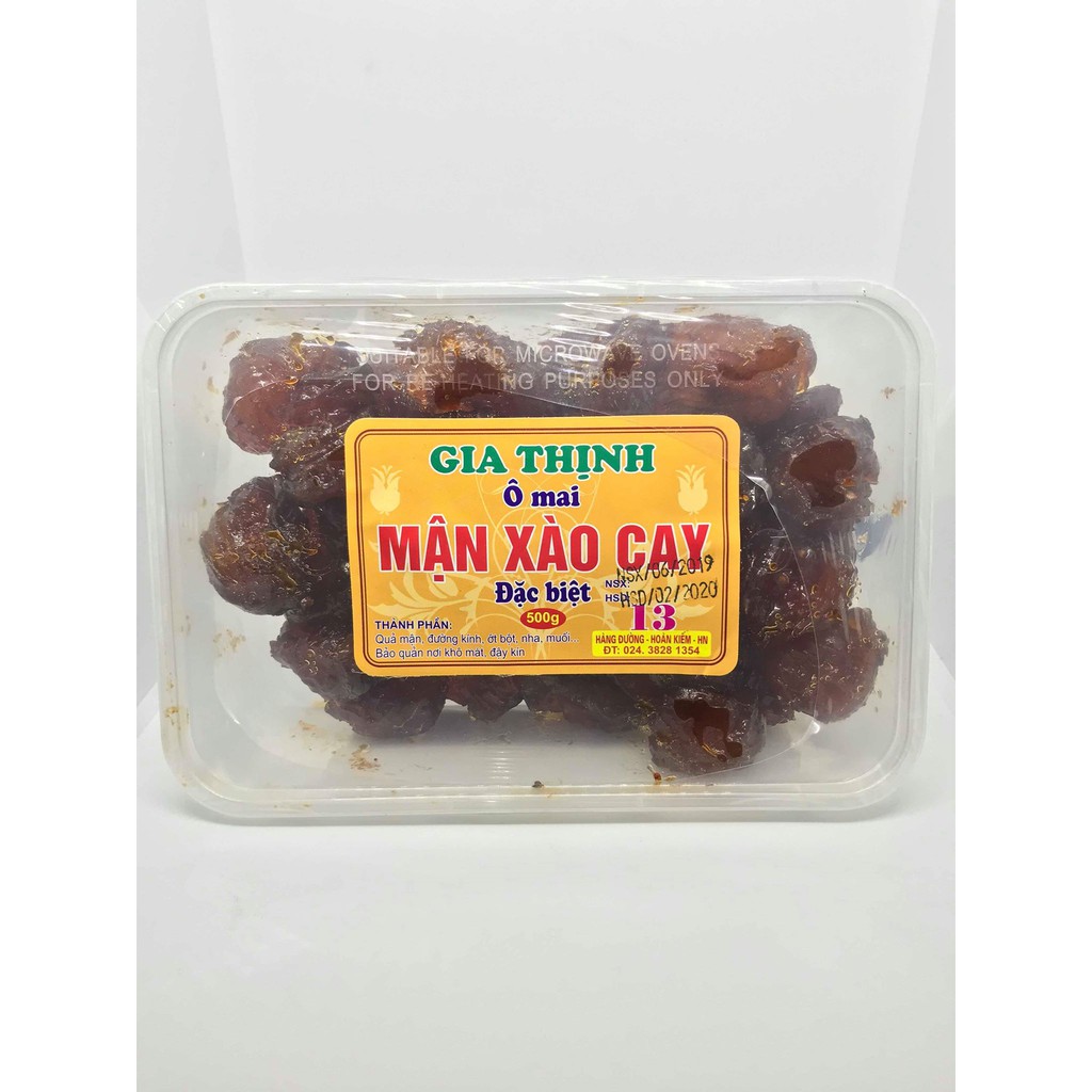 Ô mai mận xào cay 500gr Gia Thịnh Hà Nội