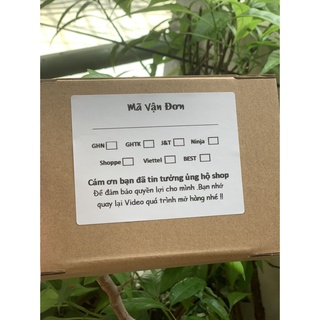 Phiếu ship hàng có keo dán sẵn - xấp 50 tờ