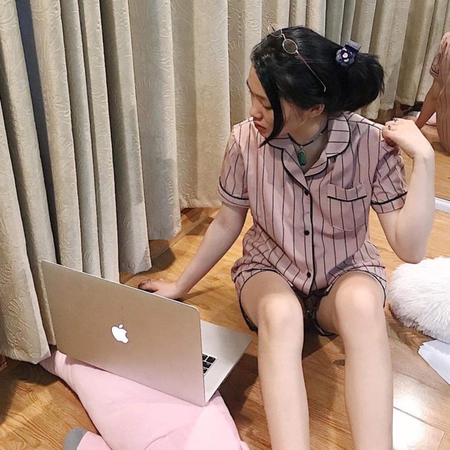 Đồ pijama lụa cộc