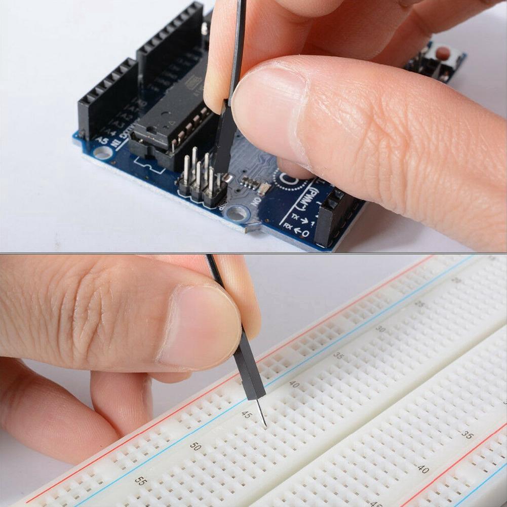 Dây cáp 10cm M-m F-f M-f cao cấp dành cho Breadboard 2.54mm U3N3