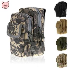 2-Layer Pouch Waist Pack Bag Fanny Pack Pocket