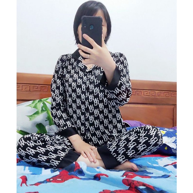  Bộ pijama lụa mango cao cấp