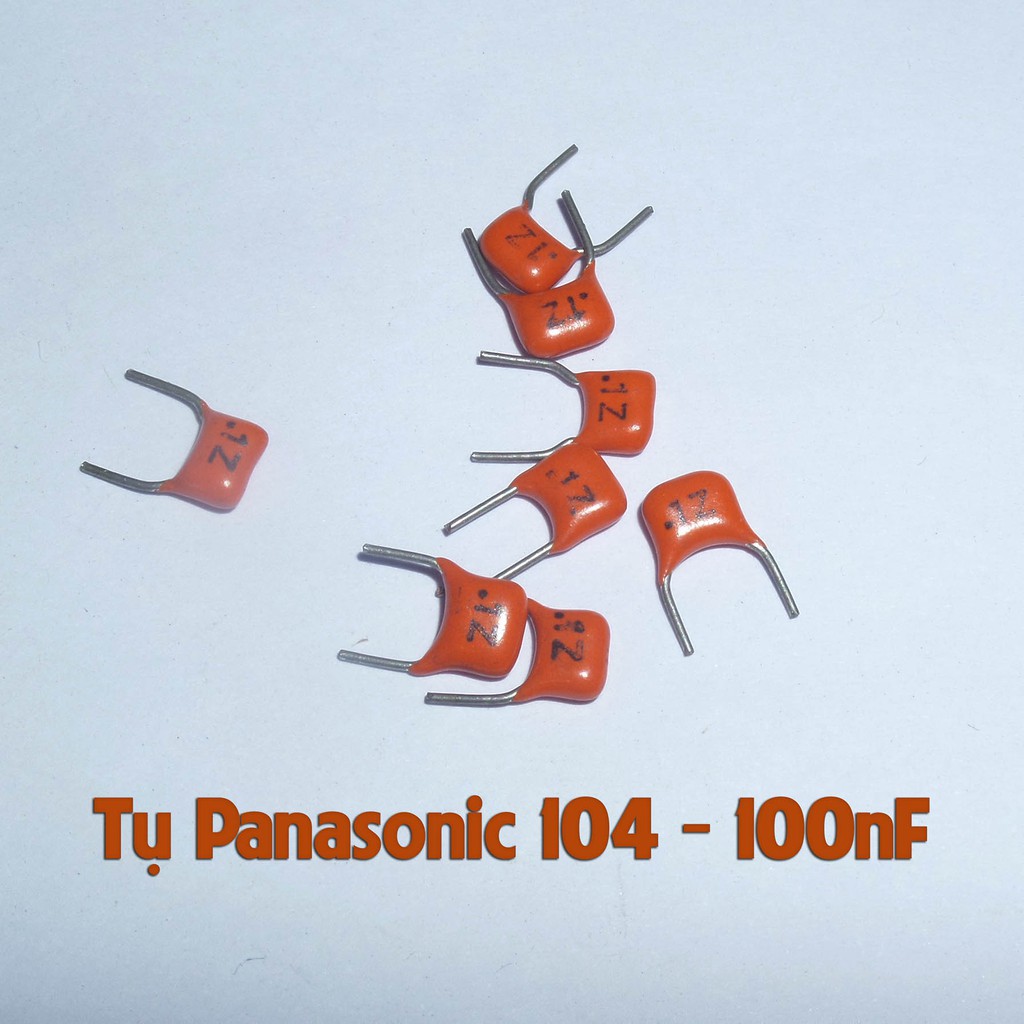 Tụ Gốm Panasonic, tụ Nhật chất lượng cao 104 0.1uF 63V