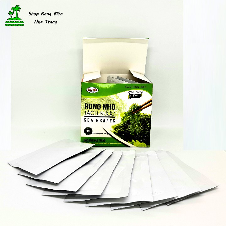 Rong nho tách nước Sea Việt + Tặng 3 gói nước xốt mè rang - Video ngâm 1 gói | BigBuy360 - bigbuy360.vn