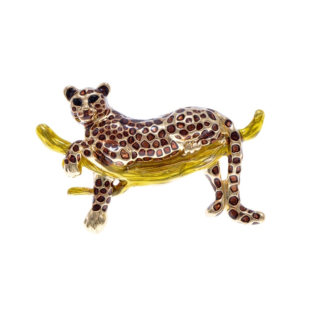 Ghim cài áo hình con báo thời trang cho nữ