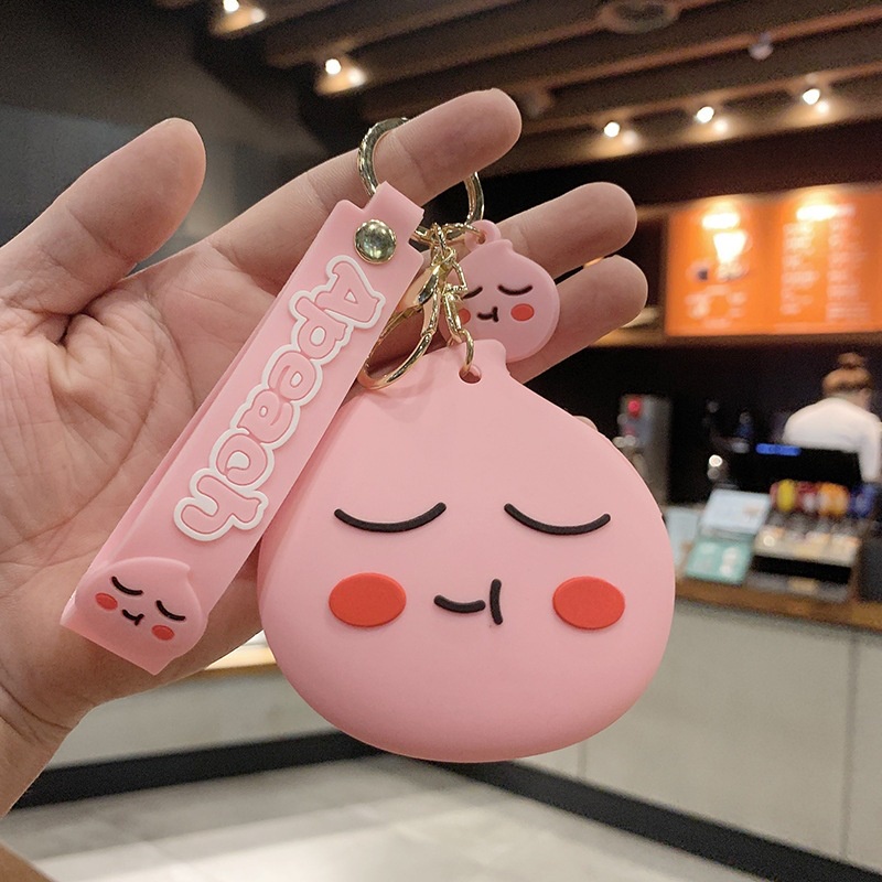 Móc Khóa Hình Mèo Máy Hoạt Hình Xinh Xắn