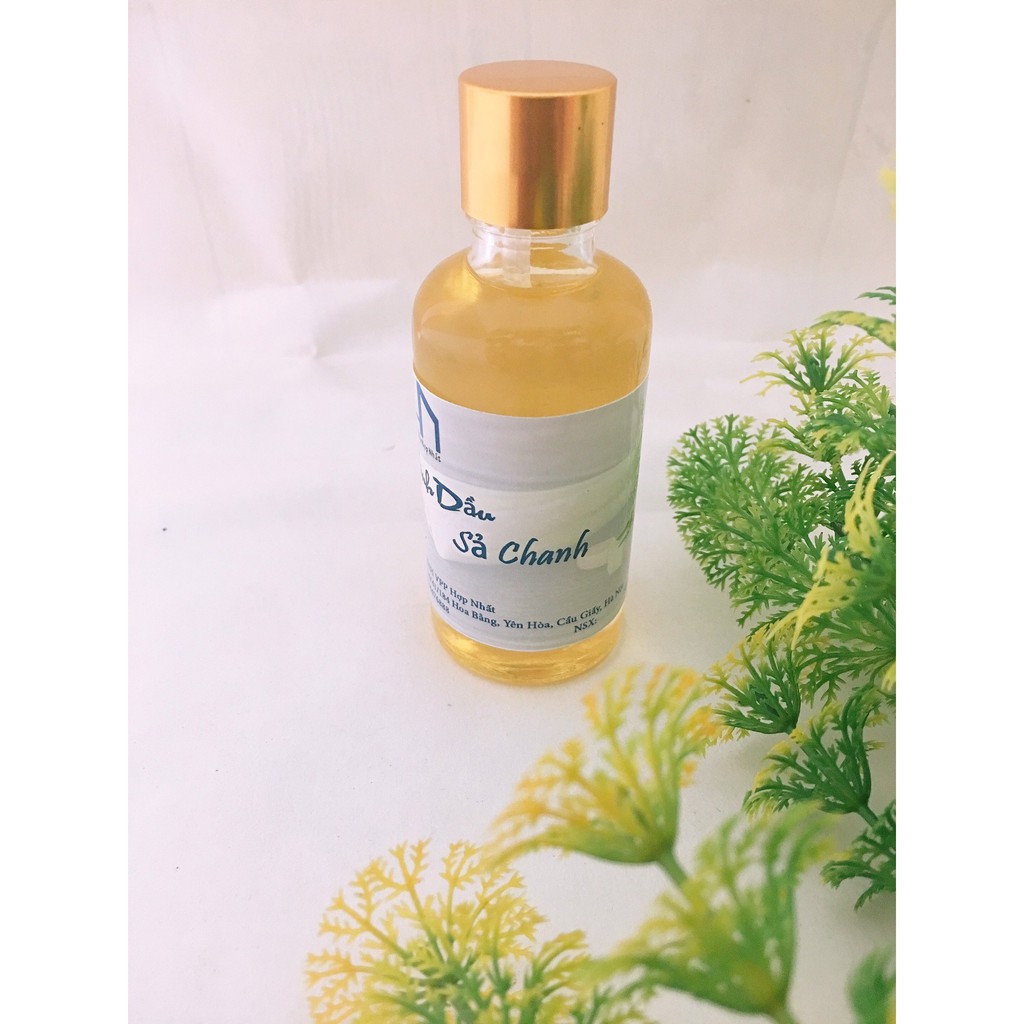 Tinh dầu thơm xông phòng hương Sả Chanh nguyên chất lọ 50ml