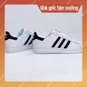 [FreeShip–Hàng Loại A] Giày thể thao Super Star Sò Trắng gót đen FULLBOX,  Giầy sneaker nam nữ trắng đủ size