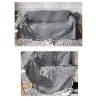 Khăn, thảm trải sofa Xám trang trí ,chụp ảnh , decor