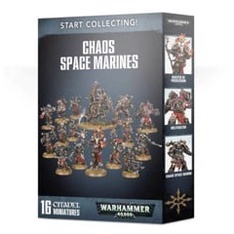 MÔ HÌNH WARHAMMER: START COLLECTING! CHAOS SPACE MARINES