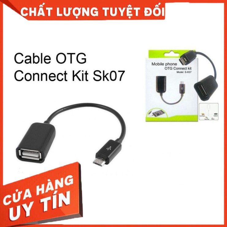 Combo 50 Cáp Kết Nối Otg S-K07 Cổng Micro USB Ra USB