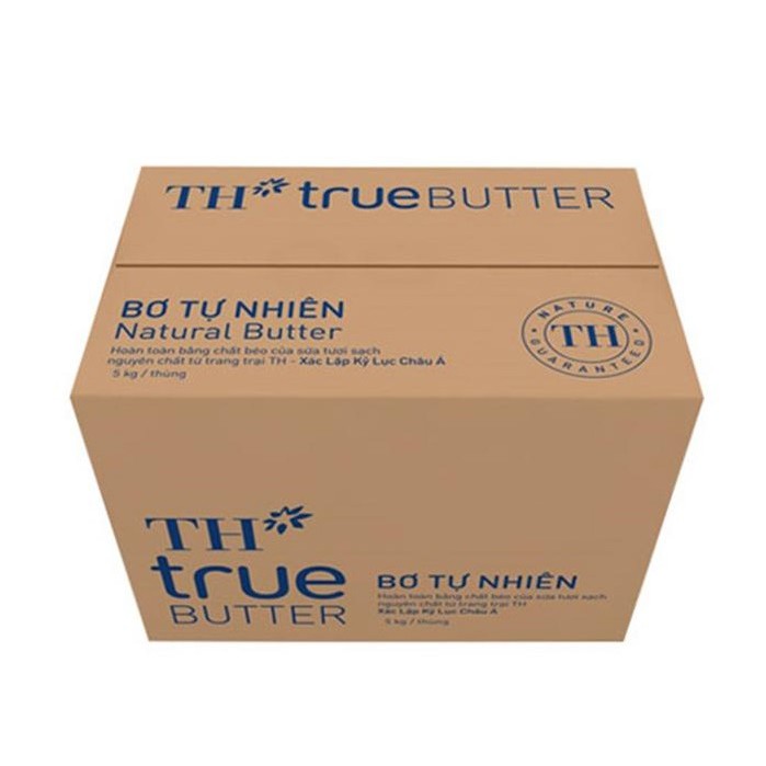 Bơ lạt tự nhiên TH True Milk (Thùng 5kg)