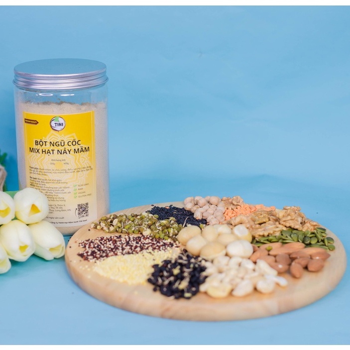 Bột ngũ cốc dinh dưỡng gói 450gram - Hạt dinh dưỡng TiniSeed