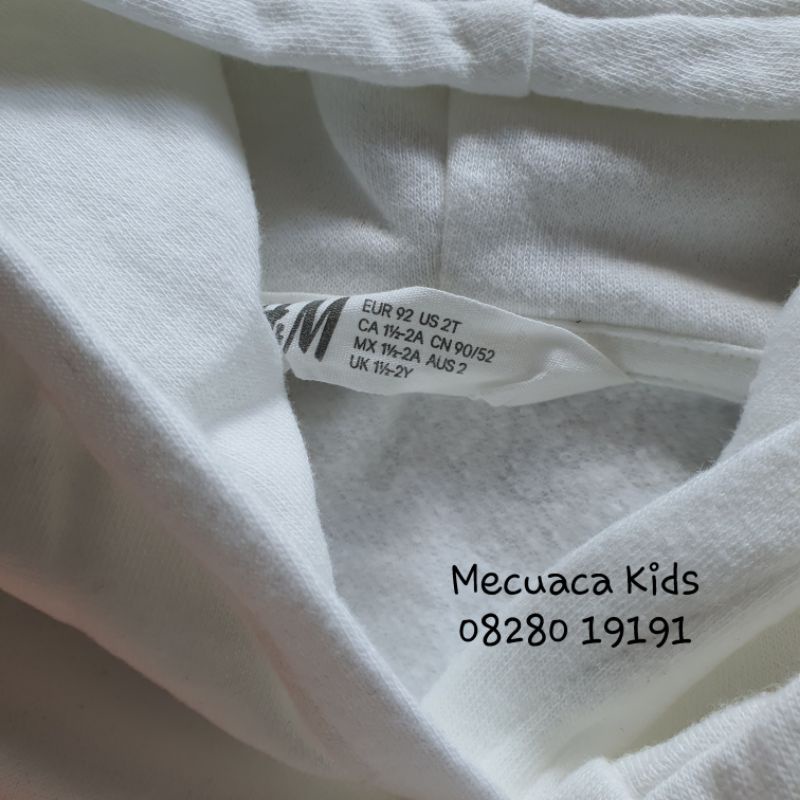 Áo hoddie nỉ bông có mũ màu loang xanh cam cho bé trai bé gái xuất dư