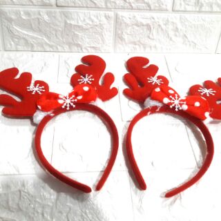 Bờm noel - bờm giáng sinh tuần lộc đỏ