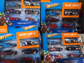 Bộ 6 xe HotWheel