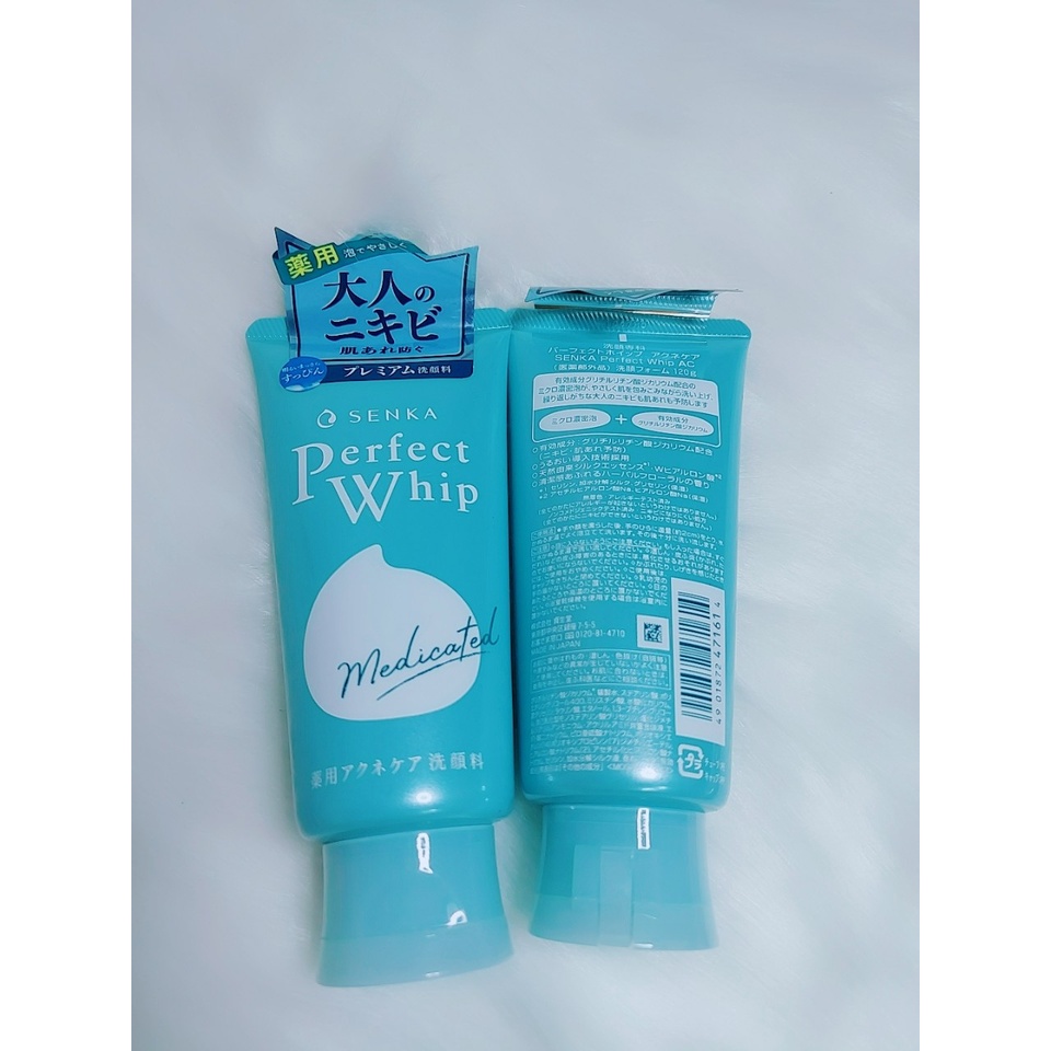 Sữa rửa mặt tạo bọt Senka Perfect Whip Facial Foam Wash đến từ hiệu mỹ phẩm Senka thuộc tập đoàn Shiseido Nhật Bản