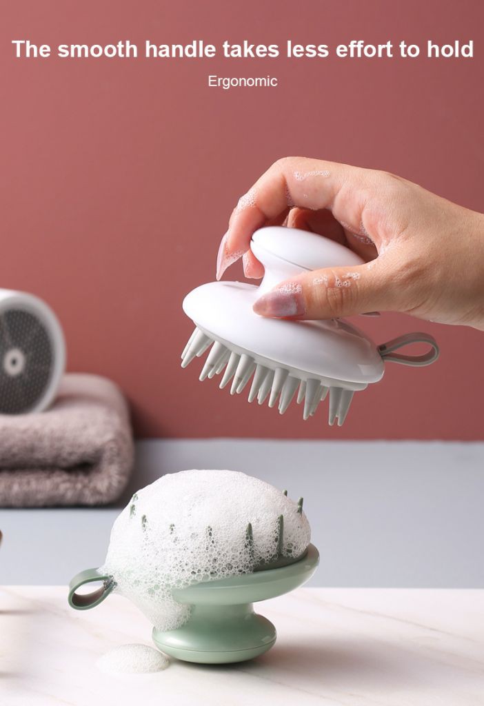 (Hàng Mới Về) Lược Silicon Mát Xa Đa Năng Tiện Dụng | BigBuy360 - bigbuy360.vn