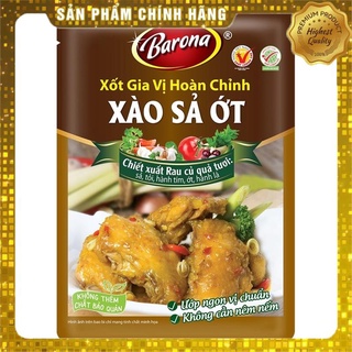 Xốt Gia Vị Hoàn Chỉnh Barona - Xào Sả Ớt 80g
