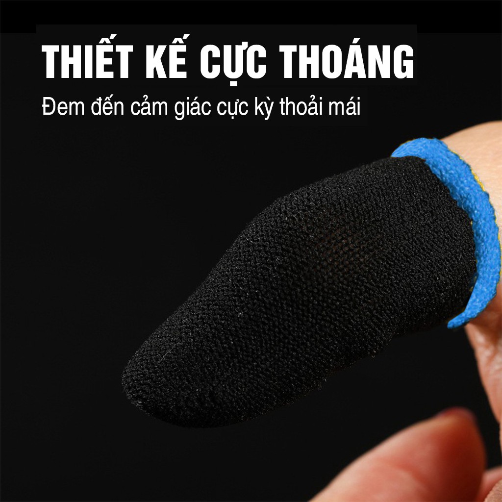 Găng tay chơi game PUBG, Liên Quân - Cotton, Chống mồ hôi tay, tăng độ nhạy cảm ứng MINPRO