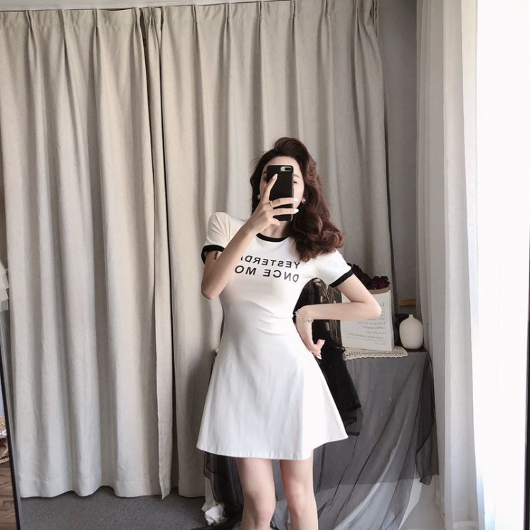 Đầm Thun Ôm Dáng Thời Trang Dành Cho Nữ | BigBuy360 - bigbuy360.vn