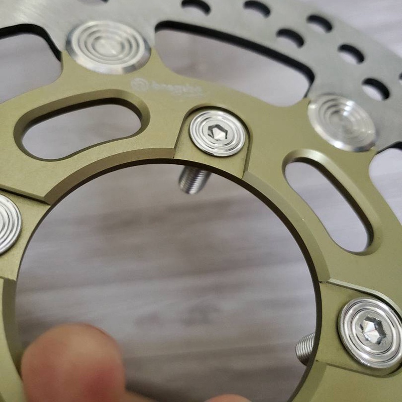 1 Ốc Đĩa Salaya 8li25 mẫu Thái Âm gắn được nhiều loại xe máy Sirius Wave Dream Sonic Exciter Satria....