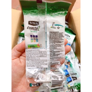 COMBO 10 DAO CẠO DÙNG MỘT LẦN SCHICK EXACTA 2