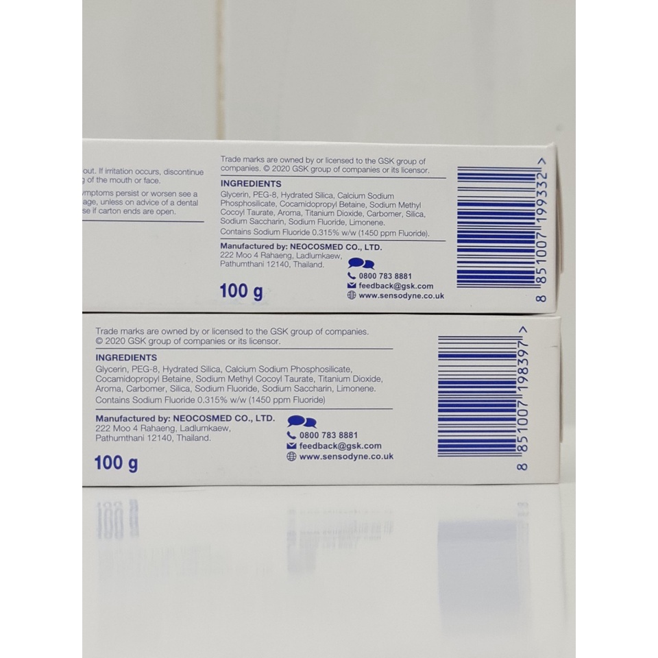 Kem Đánh Răng Sensodyne Phục Hồi Và Bảo Vệ Răng Ê Buốt Repair &amp; Protect Extra Fresh 100g