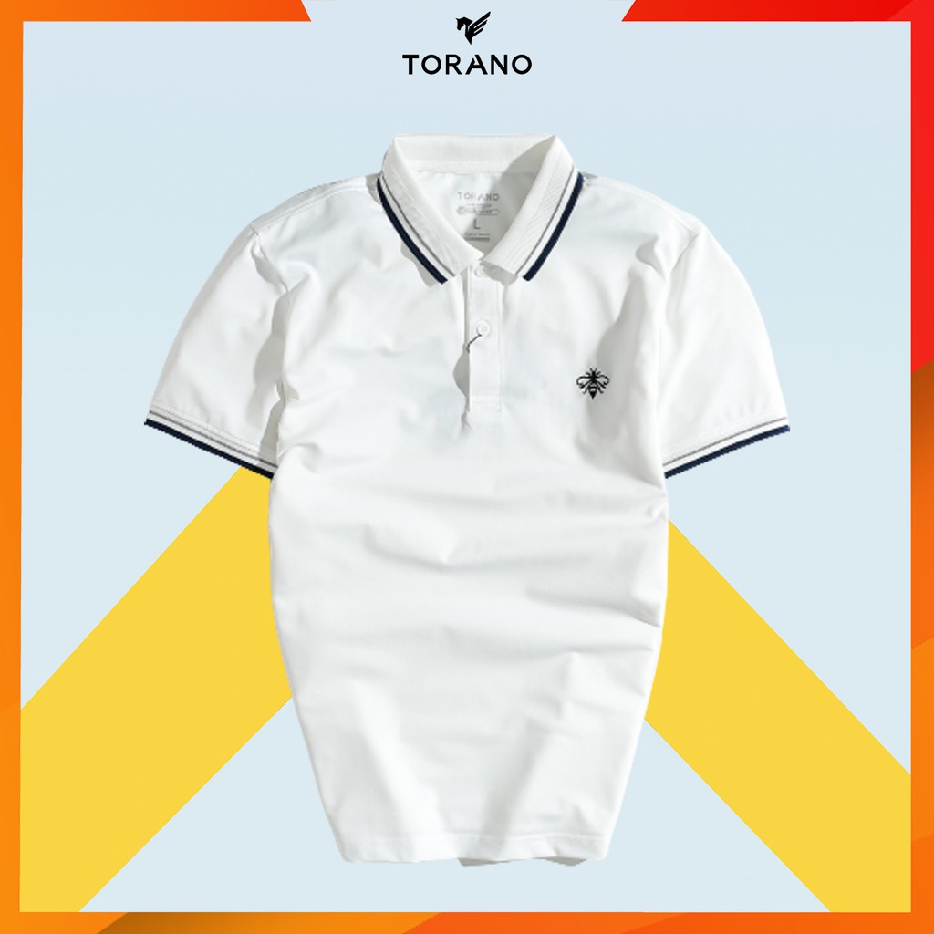 Áo polo nam, áo thun polo nam có cổ cool max thêu ngực thương hiệu TORANO TP621