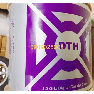 Cáp tín hiệu Truyền hình và camera cáp dây đồng trục UNISAT DTH RG6 5C-FB (cuộn 305M)
