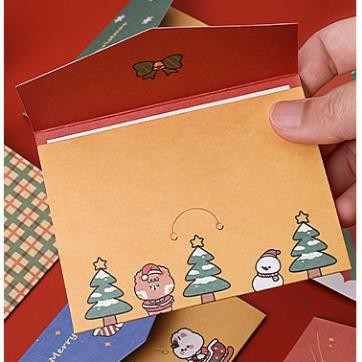 Thiệp Noel giá rẻ dùng để làm quà tặng viết những lời yêu thương chúc nhau trong mùa giáng sinh