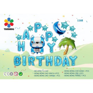 Set trang trí sinh nhật cho bé trai 110K