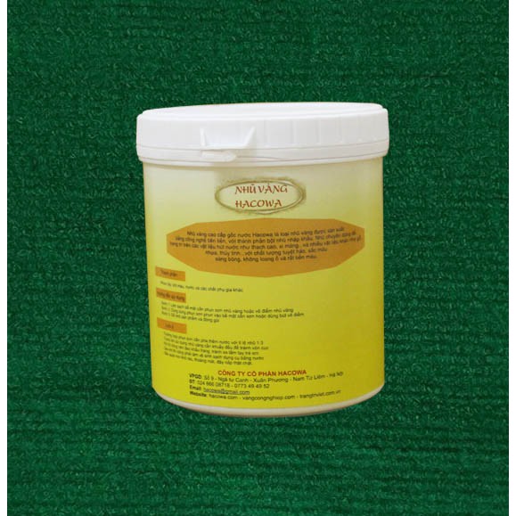 Nhũ vàng siêu ánh 999K gốc nước