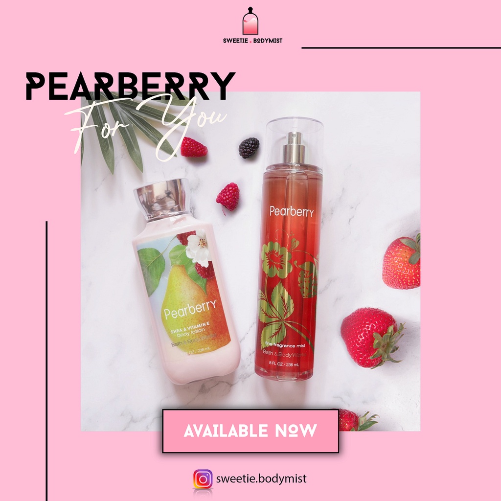 [Bodymist] Xịt Thơm Toàn Thân - Pearberry