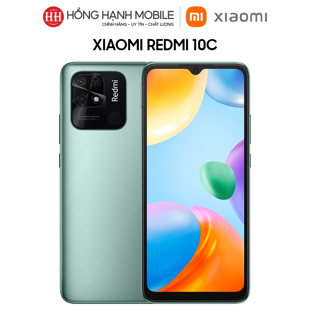 Điện Thoại Xiaomi Redmi 10C 4GB/128GB - Hàng Chính Hãng