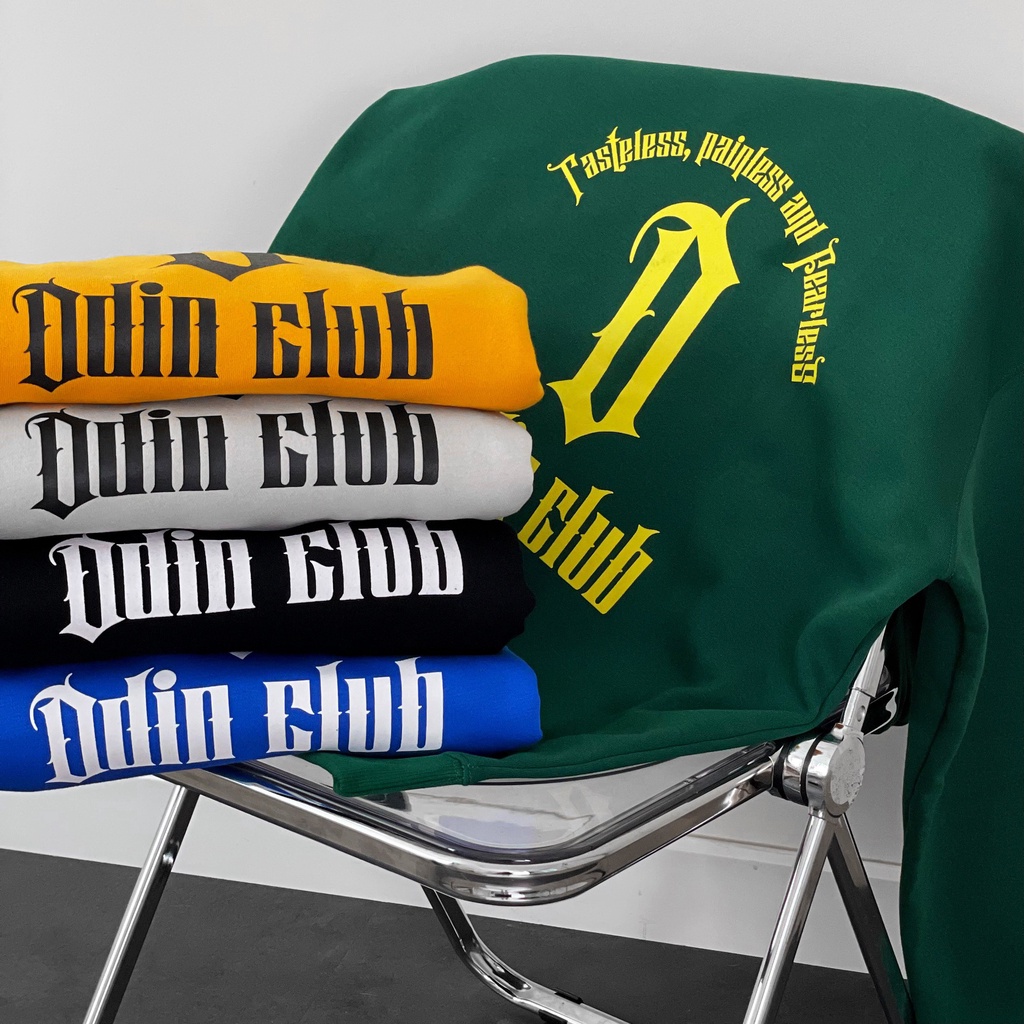 Áo Hoodie Oversize ODIN CLUB Tpf, Áo hoodie nam nữ form rộng 5 màu, Local Brand ODIN CLUB