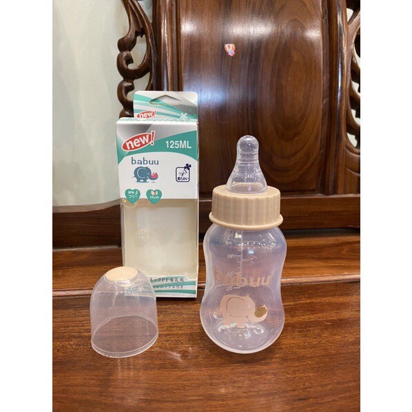 [Hàng mới về] Bình sữa cho bé/Bình sữa Babuu 125ml cho bé sơ sinh