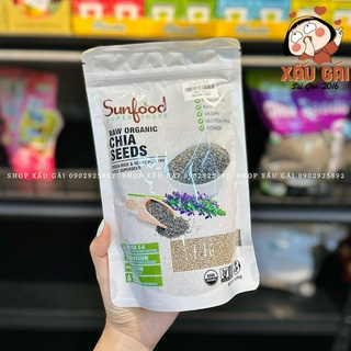 Hạt chia trắng mỹ sunfood 454g
