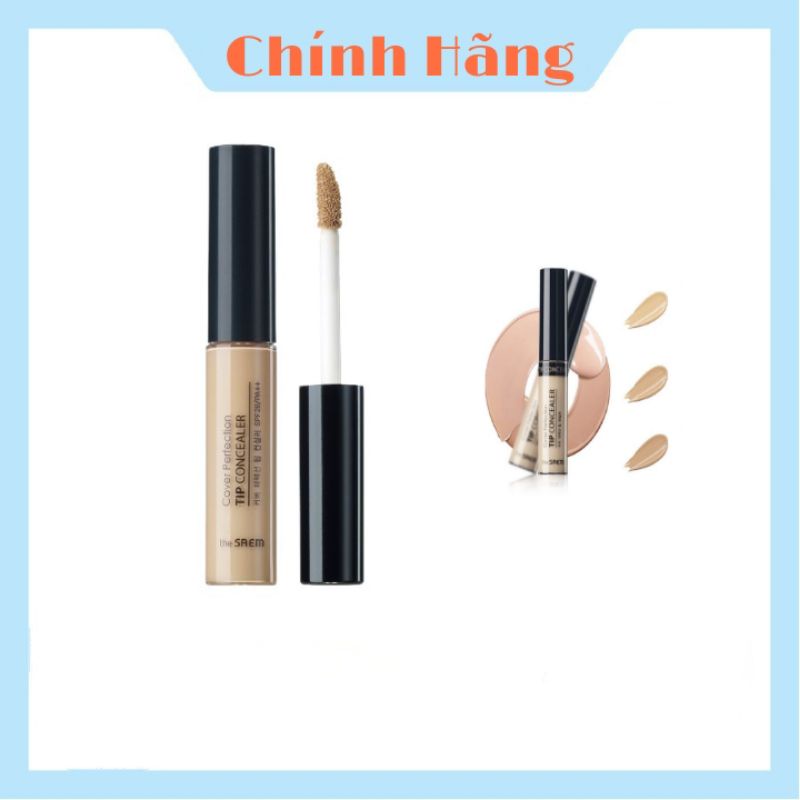 kem Che Khuyết Điểm The Cover Perfection Tip Concealer (6.5g) Dạng Bút (Cam Kết Chính Hãng)