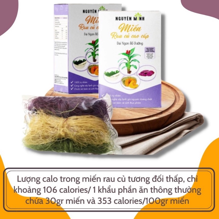 Miến rau củ cho bé ăn dặm Nguyên Minh 250gr