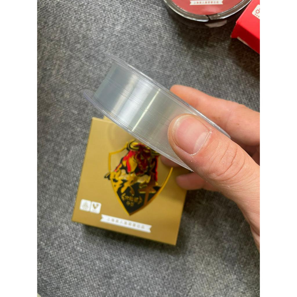 Cước trục, thẻo Thiết Ngưu cuộn 100m chính hãng. Dây câu cá săn hàng. Tải trọng lớn, bền dai. Đồ Câu Hoàng Nam