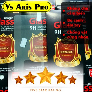 Kính Cường Lực Vsmart Aris Pro/ Aris Remax Trong Suốt