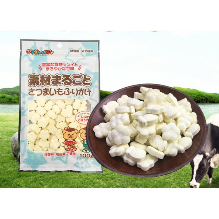 Set 10 Viên Sữa Dê Bổ Sung Canxi Kiêm Mài Răng Cho Thú Cưng - Bobo Pet Shop Hà Nội