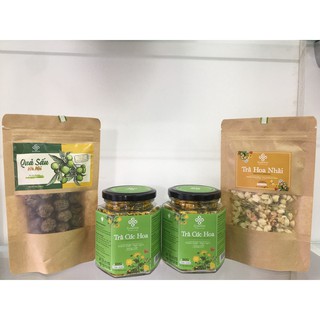 Combo 3 lọ trà hoa cúc sấy lạnh