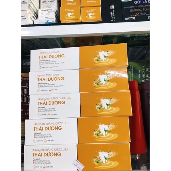 [Mẫu Mới] Kem Đánh Răng Sao Thái Dương Tube 150g