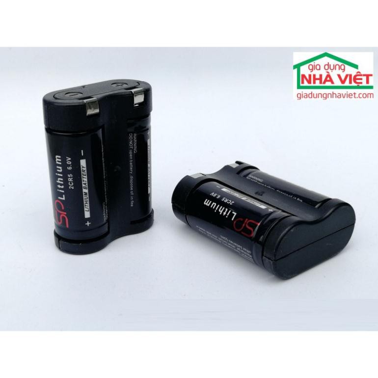 Pin máy ảnh film 2CR5, CR123A, CRP2 ( Không vỏ)