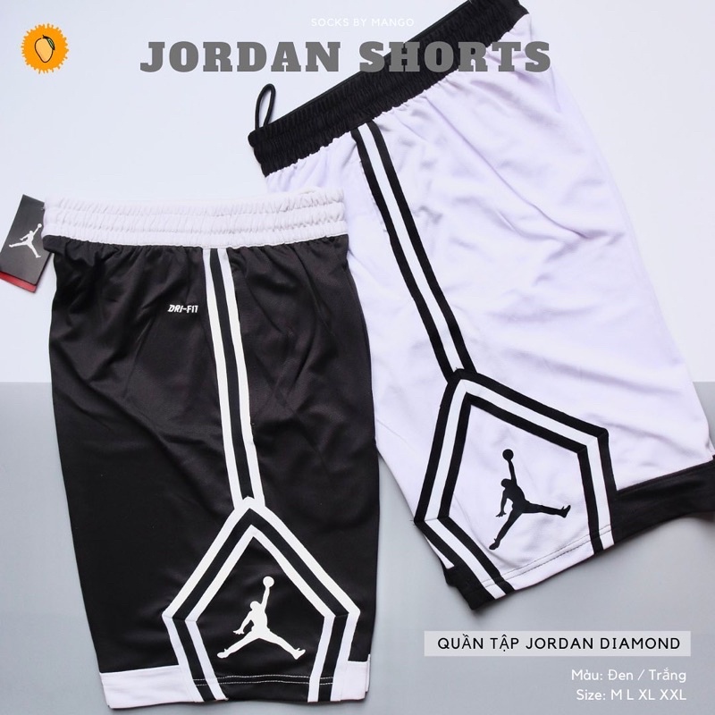 Quần bóng rổ Air Jordan nam nữ