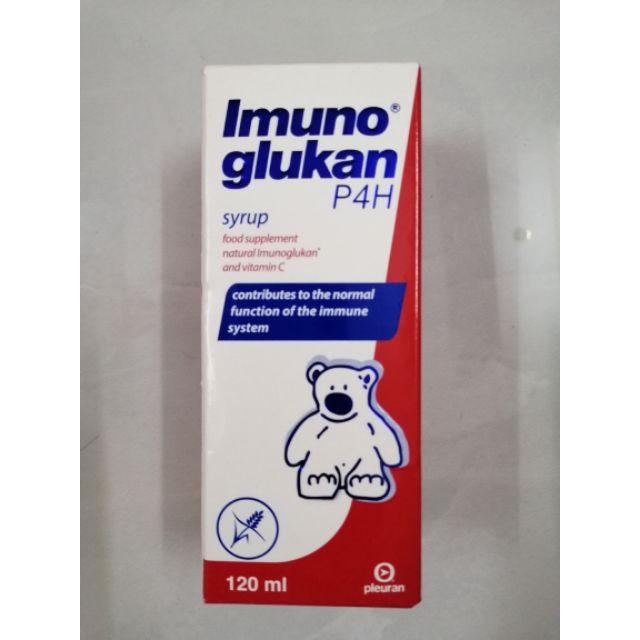 Siro Tăng Cường Miễn Dịch Cho Bé Imunoglukan P4H 120ml