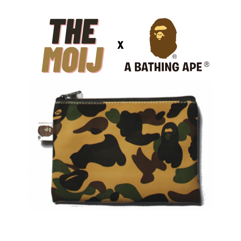 Ví đựng tiền xu Bape Camo  - Bape Color Camo Small Coin Purse